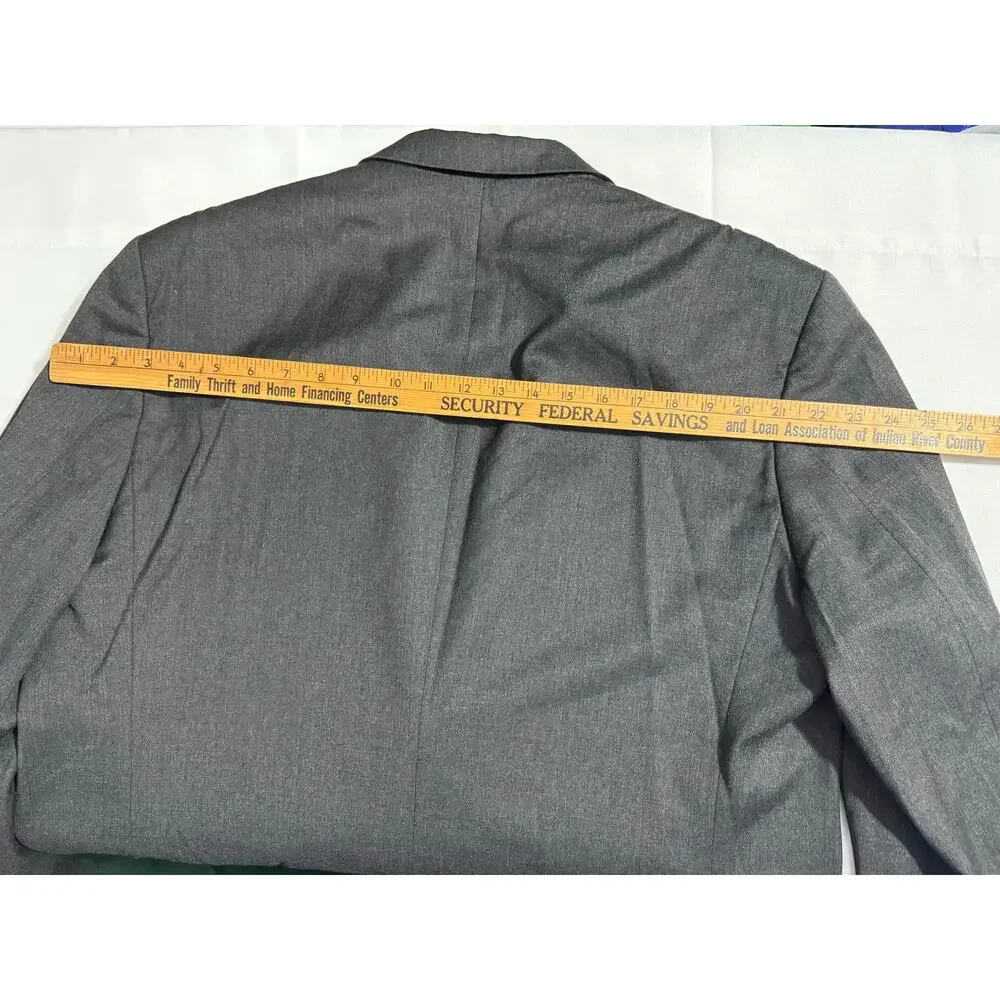 Polo Ralph Lauren Gray Blazer Sport Coat - Size 46R (23x31)